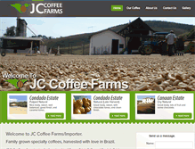 Tablet Screenshot of jccoffeeimporters.com